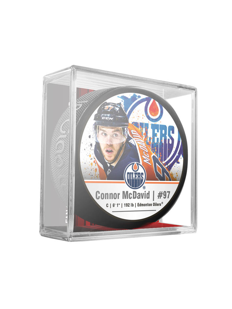 NHL Edmonton Oilers Medallion Souvenir Collector Hockey Puck – Inglasco Inc.