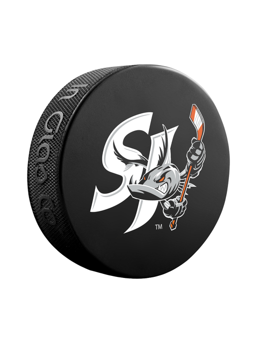 AHL San Jose Barracuda Classic Souvenir Hockey Puck
