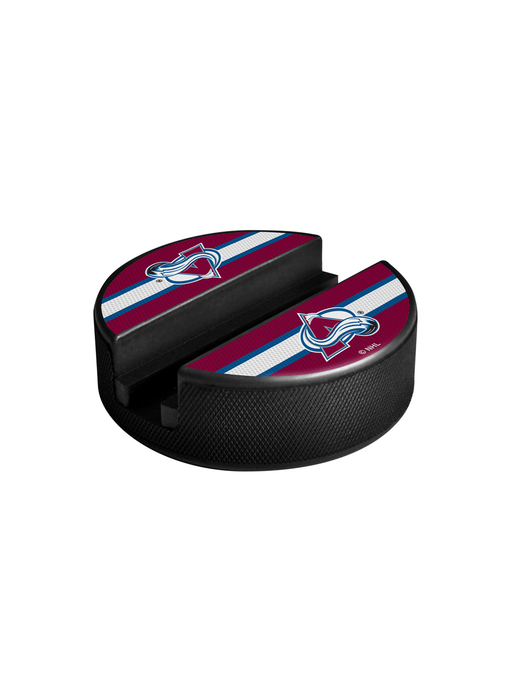 NHL Colorado Avalanche Hockey Puck Media Device Holder