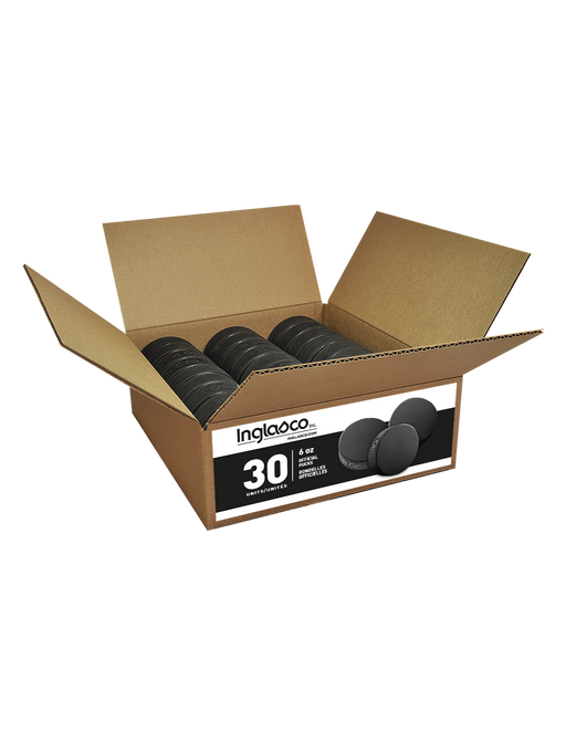 Box Of 30 Official Slovakian 6oz Hockey Pucks