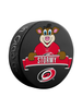 <transcy>Rondelle de hockey souvenir mascotte des Hurricanes de la Caroline de la LNH</transcy>