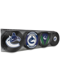 NHL Vancouver Canucks Souvenir Hockey Puck Collector's 4-Pack