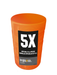 Orange Weighted 10oz Training Hockey Pucks 5-Pack