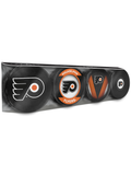<transcy>Paquet de 4 rondelles de hockey souvenir des Flyers de Philadelphie de la LNH</transcy>