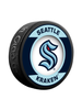 <transcy>Rondelle de hockey de collectionneur de souvenirs rétro de Seattle Kraken de la LNH</transcy>