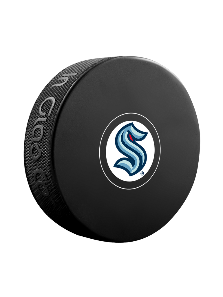 Custom Pucks Seattle NHL Seattle Kraken Official Autograph Souvenir Hockey Puck – Inglasco Inc.
