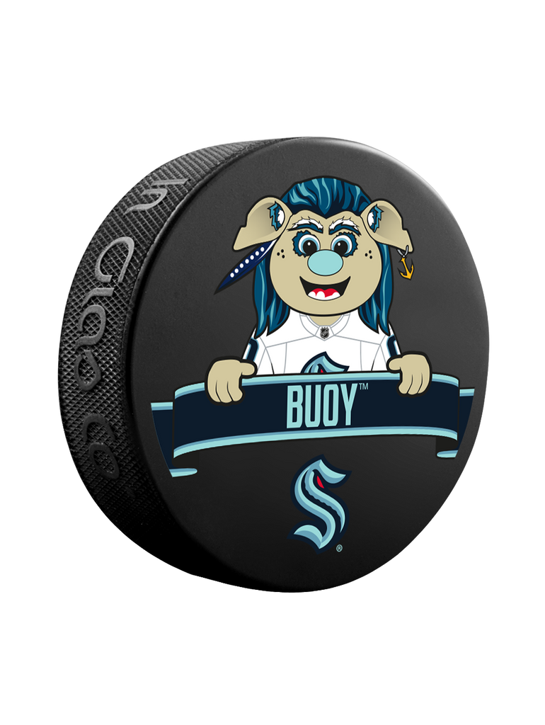 NHL Seattle Kraken Mascot Souvenir Puck Bulk