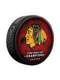 <transcy>NHL Chicago Blackhawks 6 fois champions de la Coupe Stanley : 1934 / 1938 / 1961 / 2010 / 2013 / 2015 Rondelle de collection commémorative</transcy>