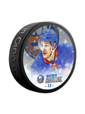 <transcy>NHLPA Matthew Barzal #13 New York Islanders Édition spéciale Glitter Puck In Cube</transcy>