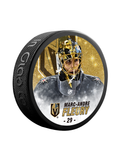 NHLPA Marc-Andre Fleury #29 Vegas Golden Knights Special Edition Glitter Puck In Cube