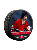 Rondelle de hockey collector NHLAA Alumni Guy Lapointe Montréal Canadiens