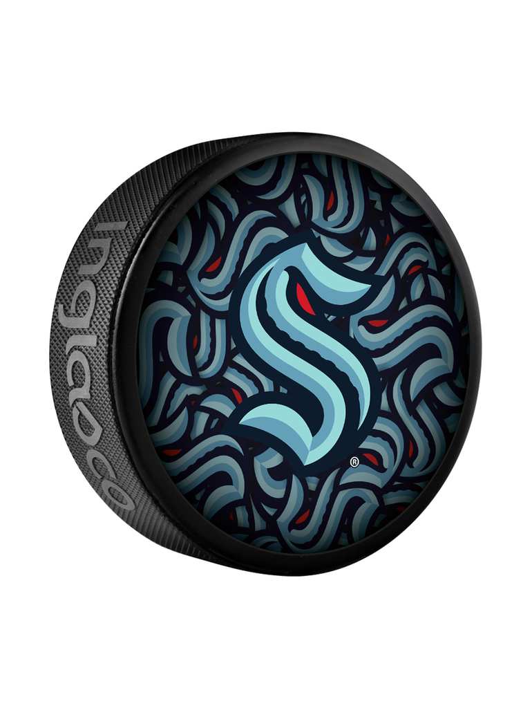 Custom Pucks Seattle NHL Seattle Kraken Clone Souvenir Collector Hockey Puck – Inglasco Inc.