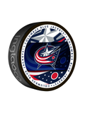 Rondelle NHL Columbus Blue Jackets Médallion Souvenir Collector
