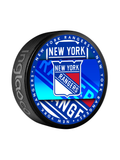 NHL New York Rangers Medallion Souvenir Collector Hockey Puck