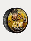 AJLNH Phil Kessel Vegas Golden Knights rondelle de hockey souvenir 400 buts- en cube
