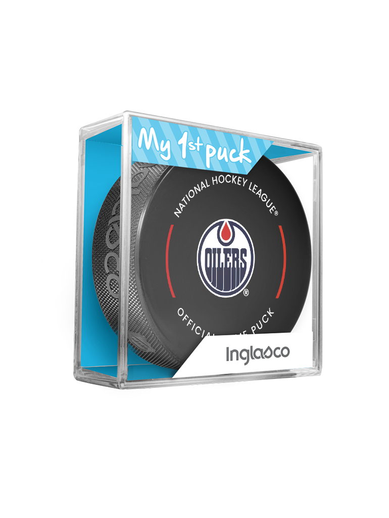 Edmonton Oilers Inglasco 2022-23 Season Official Game Puck