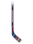 <transcy>Mini bâton de joueur en plastique blanc de mascotte de l'avalanche du Colorado de la LNH</transcy>
