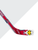 <transcy>Mini bâton de joueur en plastique blanc de mascotte de Washington Capitals de la LNH</transcy>