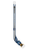 <transcy>Mini bâton de joueur en plastique blanc mascotte des Jets de Winnipeg de la LNH</transcy>