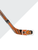 <transcy>Mini bâton de joueur en plastique blanc de mascotte de Flyers de Philadelphie de la LNH</transcy>