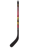Mini bâton de joueur en plastique NHL Chicago Blackhawks - Courbe droite