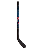 NHL Columbus Blue Jackets Mini Stick de joueur en plastique - Courbe gauche