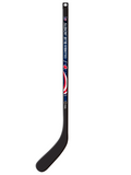 Mini bâton de joueur en plastique NHL Columbus Blue Jackets - Courbe droite