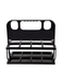 Foldable Black Tallboy Water Bottle Carry Case- Holds 8 Tallboy Bottles