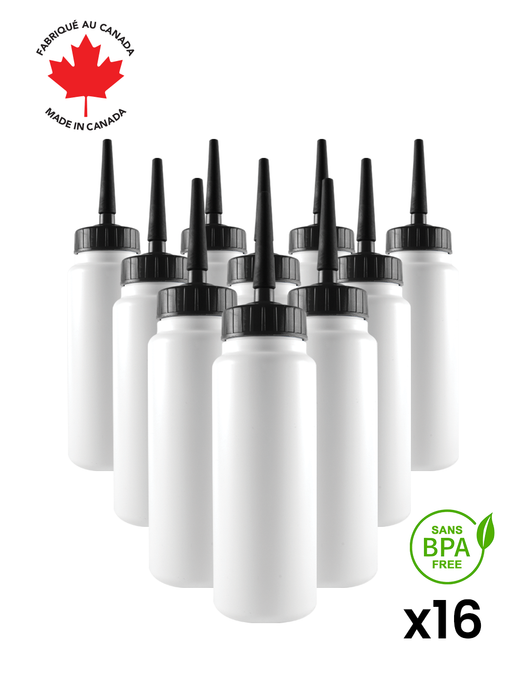 Caisse Coach avec bouteilles à couvercle en paille : comprend 1 caisse de sport noire avec 40 rondelles de hockey slovaques noires de 6 oz et 16 bouteilles Tallboy blanches de 1 L