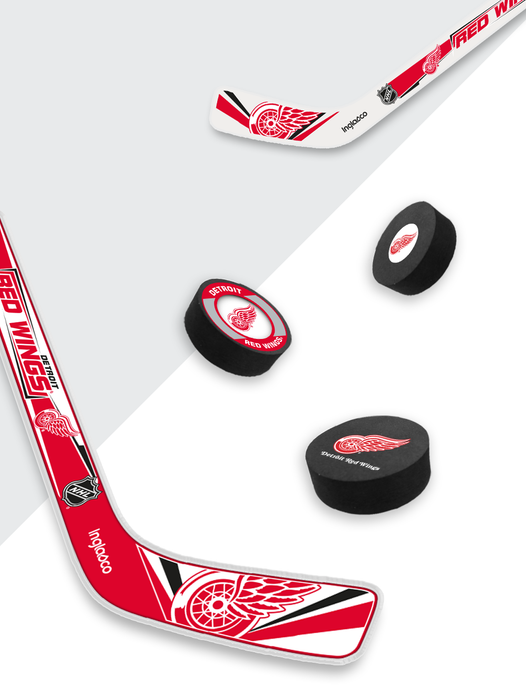 NHL Detroit Red Wings FaceOff 8-Pack Action Set