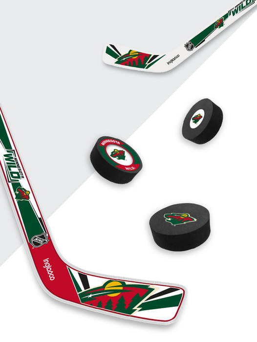 <transcy>Ensemble de 6 jeux d'action individuels Wild du Minnesota de la LNH</transcy>
