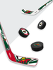 NHL Minnesota Wild FaceOff 8-Pack Action Set