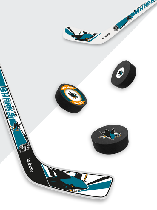 NHL San Jose Sharks FaceOff 8-Pack Action Set
