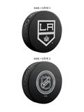 NHL Los Angeles Kings Ultimate Fan 3-Pack. Includes: 1 NHL Official Classic Souvenir Hockey Puck / 4 Coasters / 1 Media Device Holder