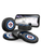 <transcy>Pack de 3 fans ultimes des Jets de Winnipeg de la LNH. Comprend : 1 rondelle de hockey souvenir classique officielle de la LNH / 4 sous-verres / 1 support pour appareil multimédia</transcy>