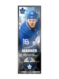 <transcy>NHLPA Mitchell Marner #16 Toronto Maple Leafs Deco Plaque Et Ensemble De Support De Rondelle De Hockey</transcy>