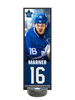 <transcy>NHLPA Mitchell Marner #16 Toronto Maple Leafs Deco Plaque Et Ensemble De Support De Rondelle De Hockey</transcy>