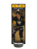 <transcy>NHLAA Alumni Mario Lemieux Pittsburgh Penguins Plaque déco et ensemble de supports de rondelle de hockey</transcy>