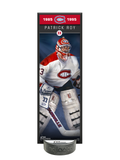 <transcy>Ensemble plaque déco et support de rondelle de hockey des Canadiens de Montréal Patrick Roy des anciens de la NHLAA</transcy>