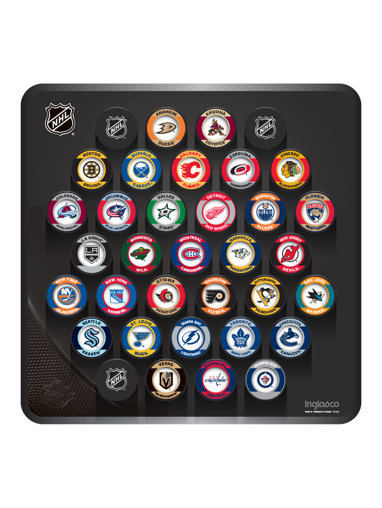 THE NHL HOCKEY UNIVERSE All 32 Teams Team Logos 22x34 Wall POSTER
