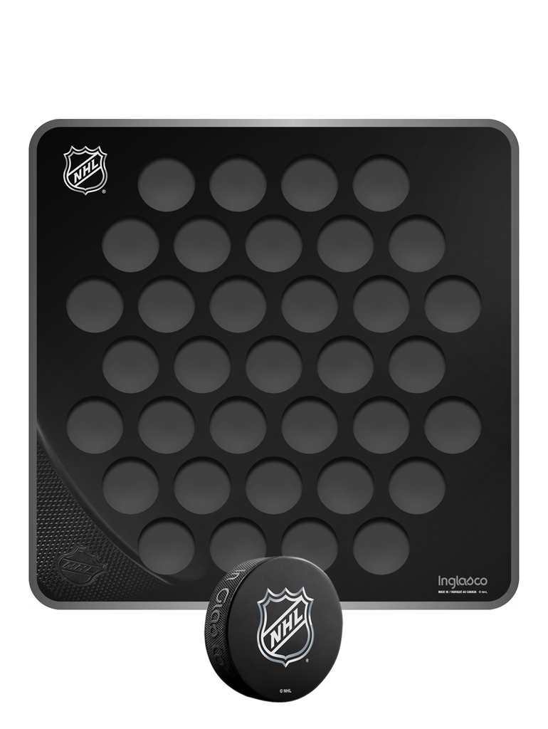 <transcy>Plaque murale de présentation de rondelle de hockey. Affichez fièrement votre collection de rondelles. Comprend une rondelle de hockey de collection souvenir NHL Shield Classic.</transcy>
