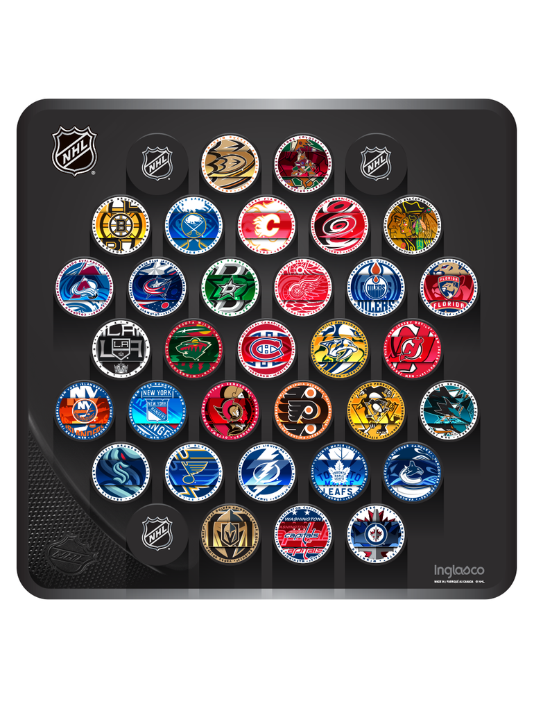 Plaque murale de les 32 équipes LNH de la séries 