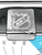 Rondelle de jeu de l'équipe 2022-23 de la NHL Seattle Kraken, sous licence officielle, en forme de cube - Nouveau bleu fan